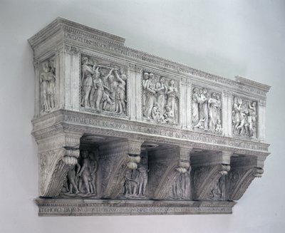 Reconstructed Cantoria by Luca Della Robbia